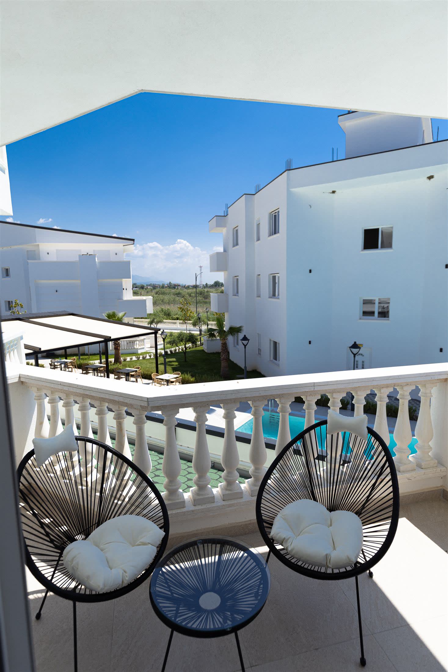Balcony view at Sirena Garden Resort