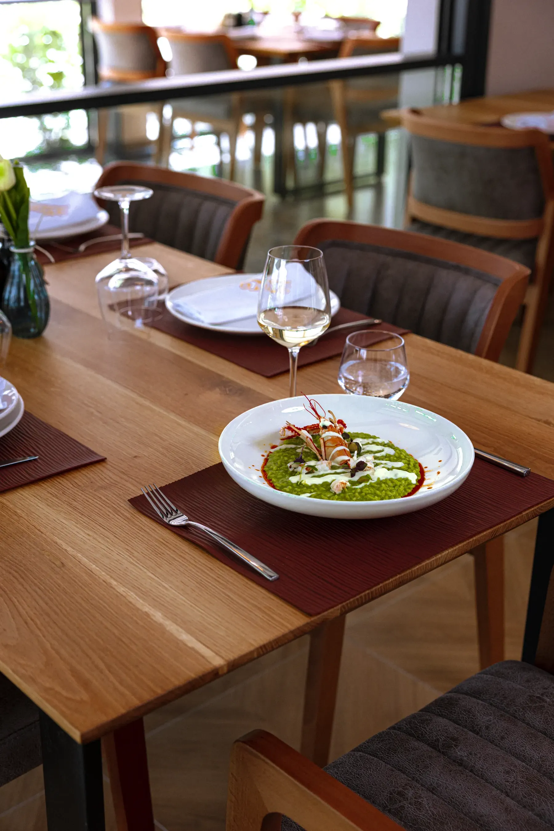 Dining table at Sirena Garden Resort