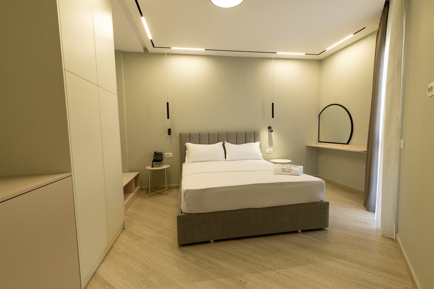 Standard hotel room at Sirena